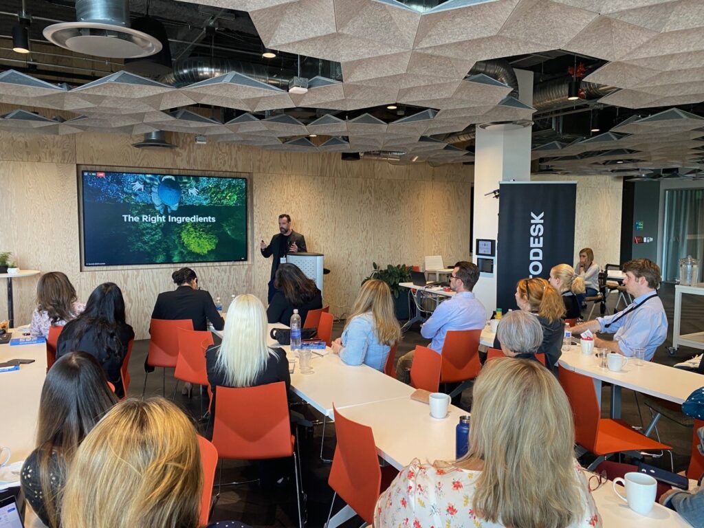 Presenting at the ADSK Partner Summit 2023